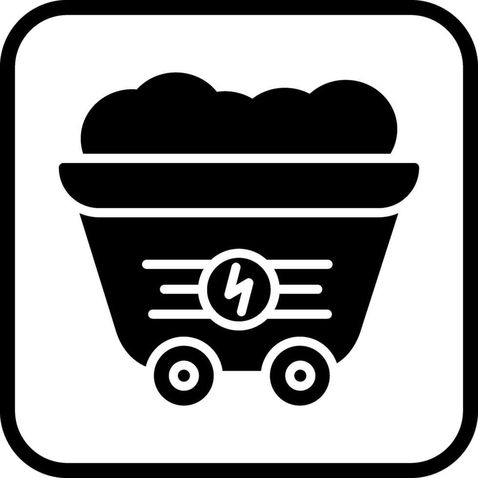 Coal Mine Vector Icon