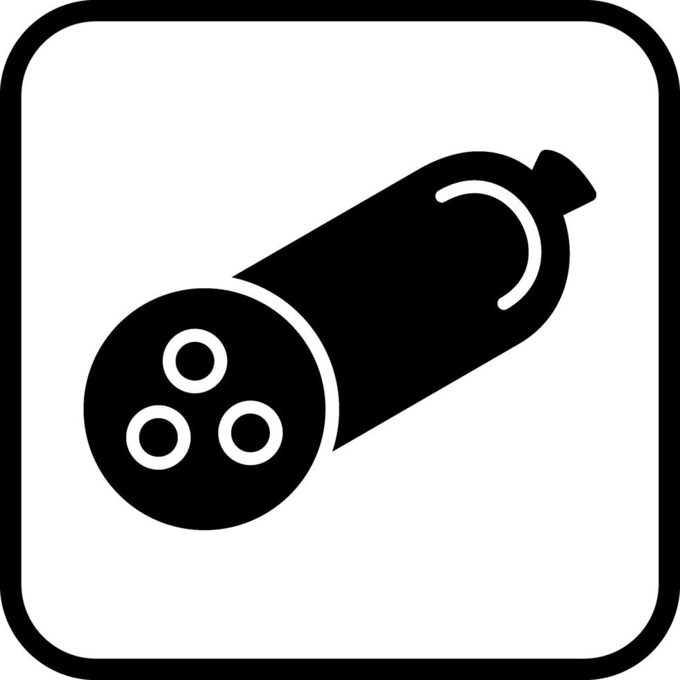 Salami Vector Icon