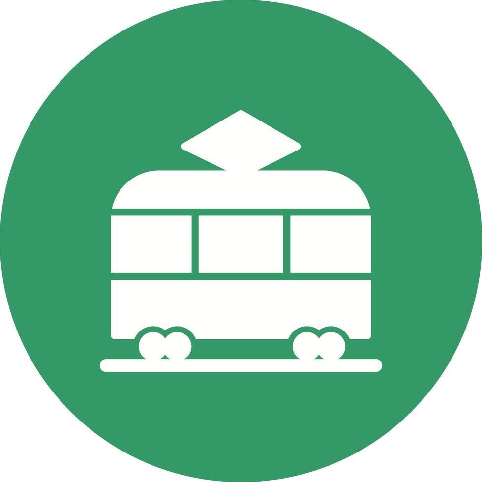 Tram Vector Icon