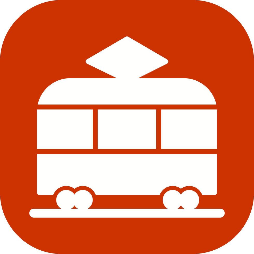 Tram Vector Icon