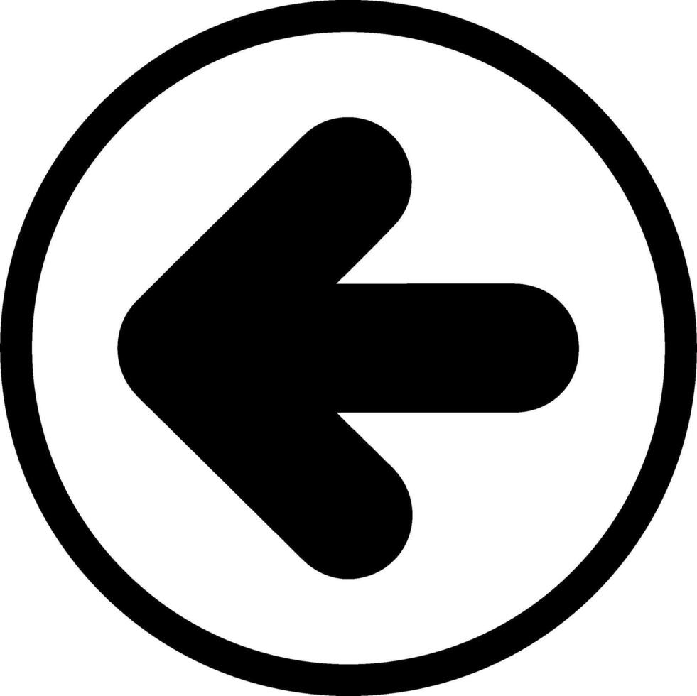 To Left Vector Icon