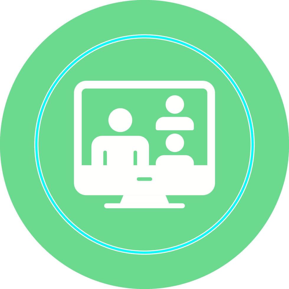 Videocall Vector Icon