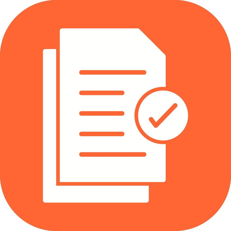 Report List Vector Icon