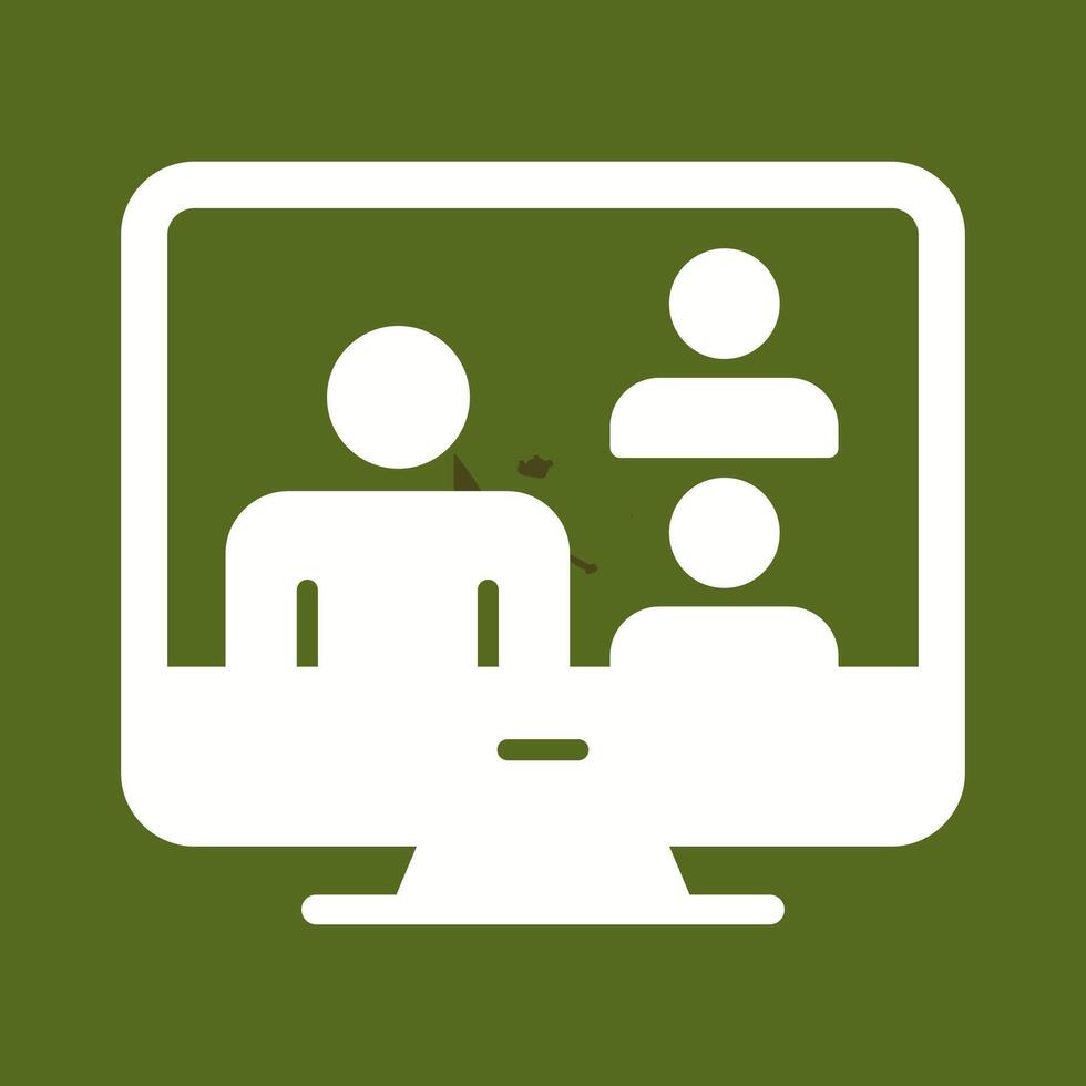 Videocall Vector Icon