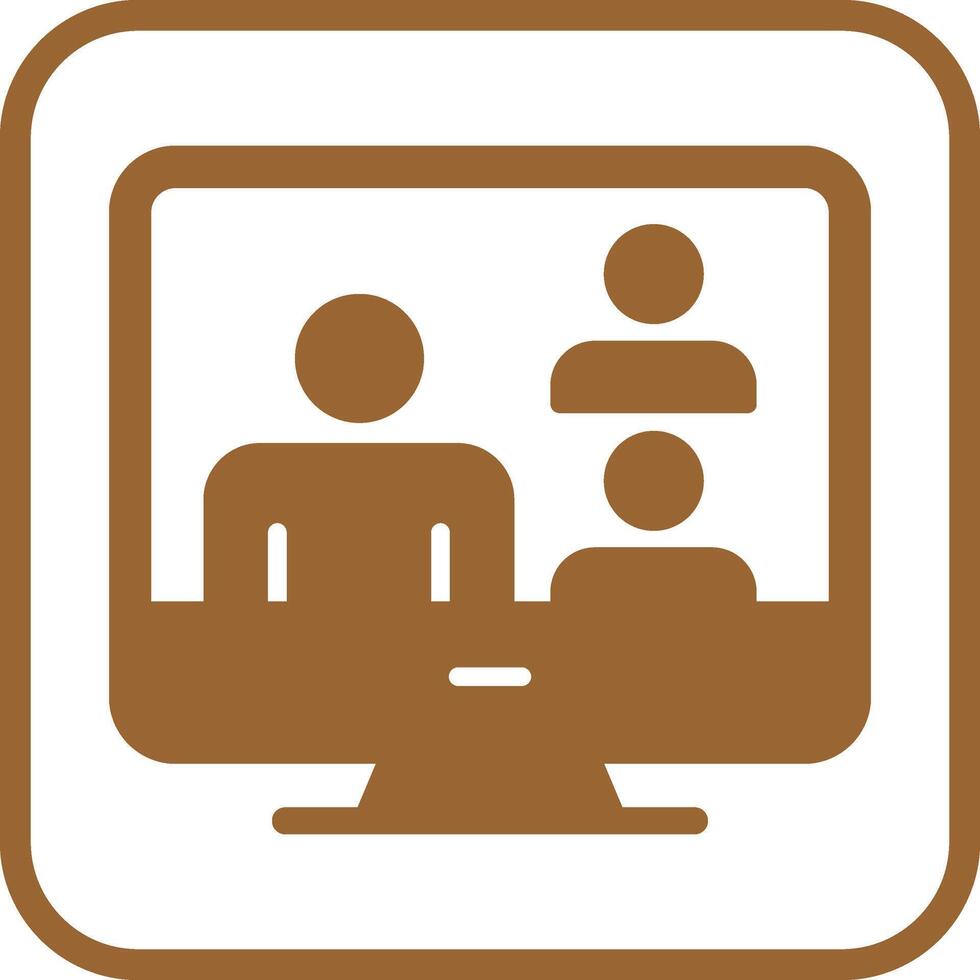 Videocall Vector Icon