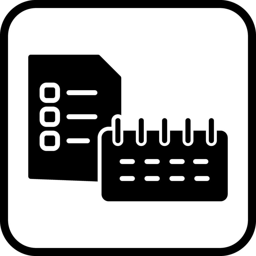 Tasks Vector Icon