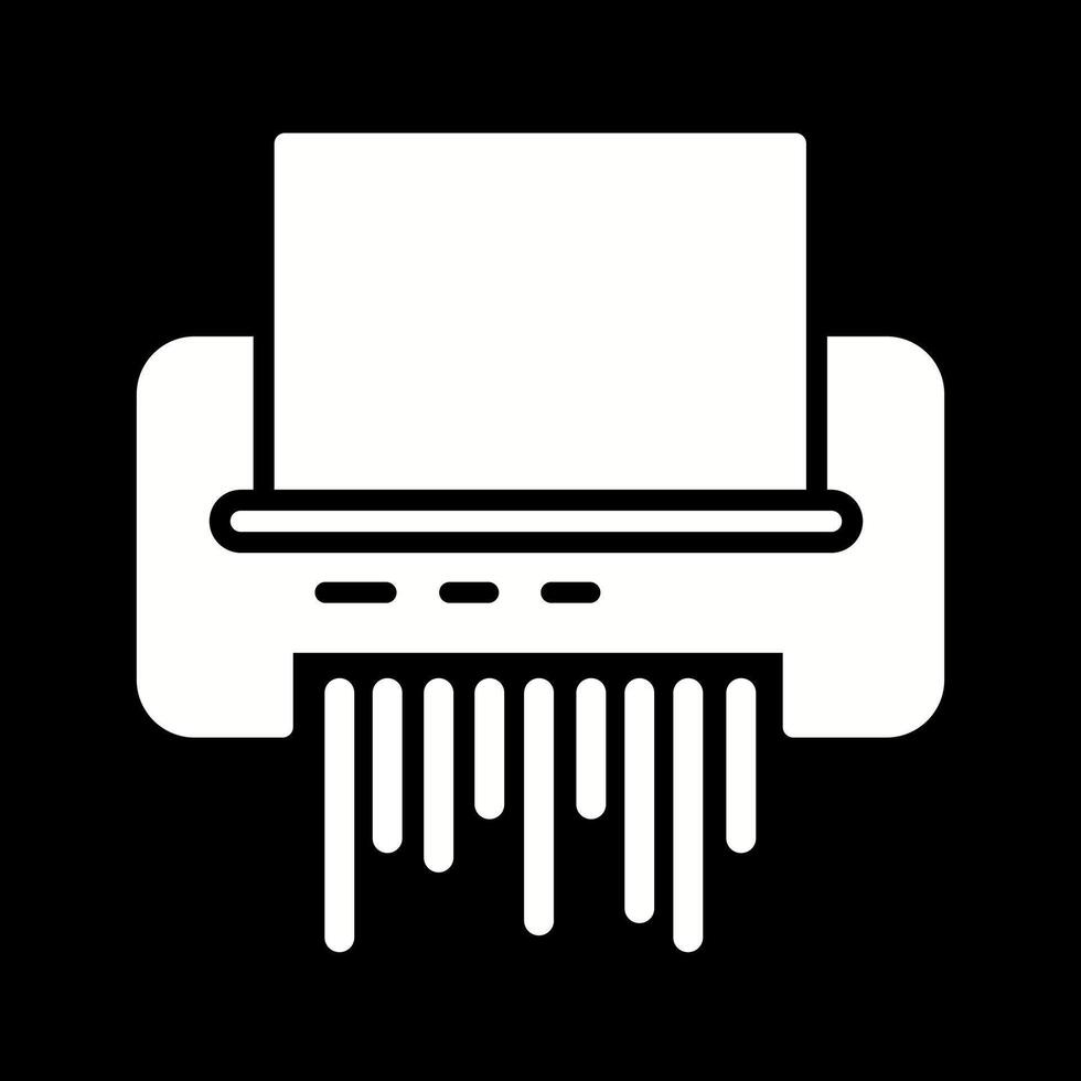 Paper Shredder Vector Icon