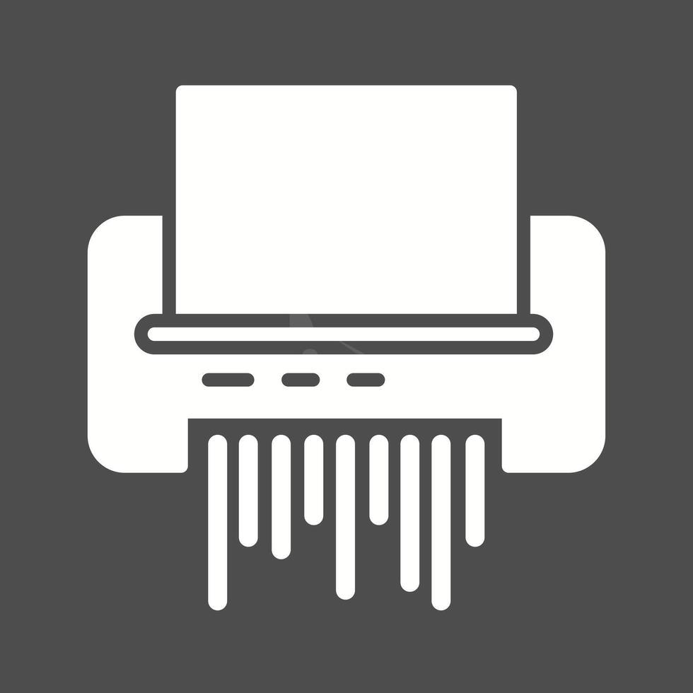 Paper Shredder Vector Icon