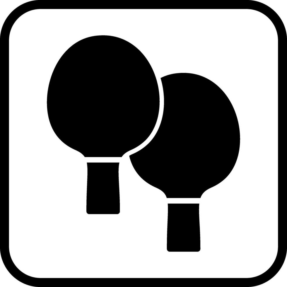 icono de vector de ping pong