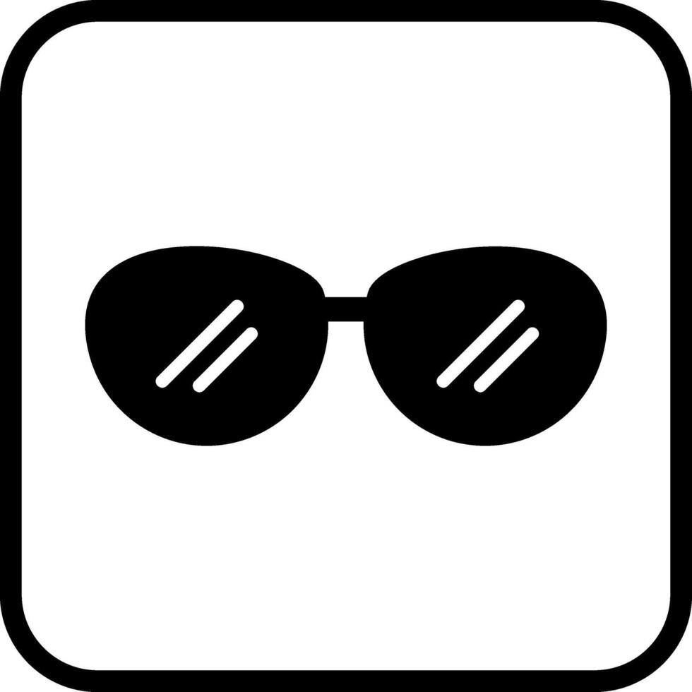 icono de vector de gafas de sol