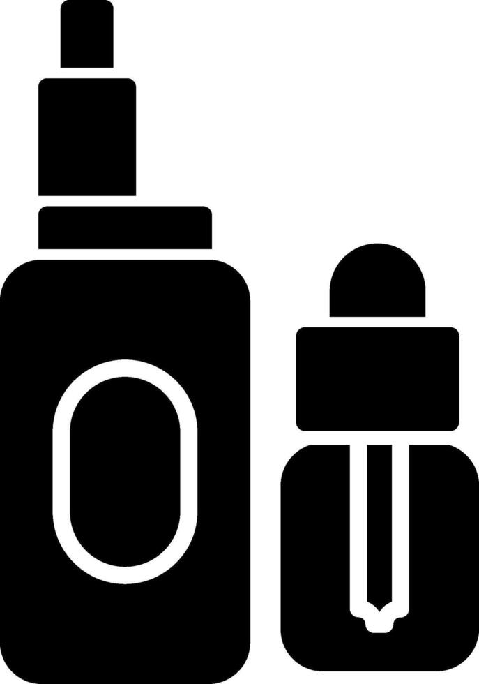 icono de vector de líquido vape