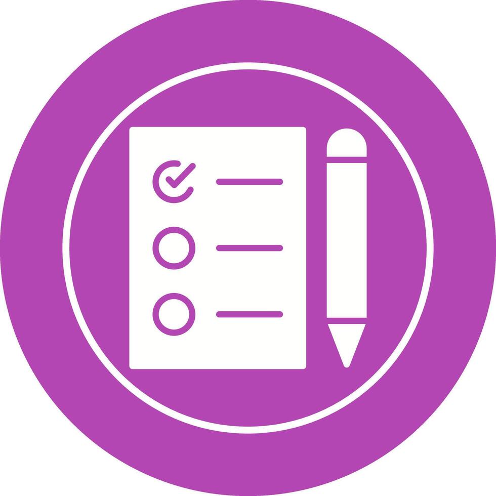 Task List Vector Icon