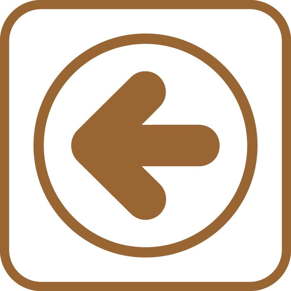 To Left Vector Icon