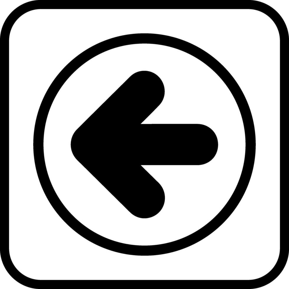 To Left Vector Icon