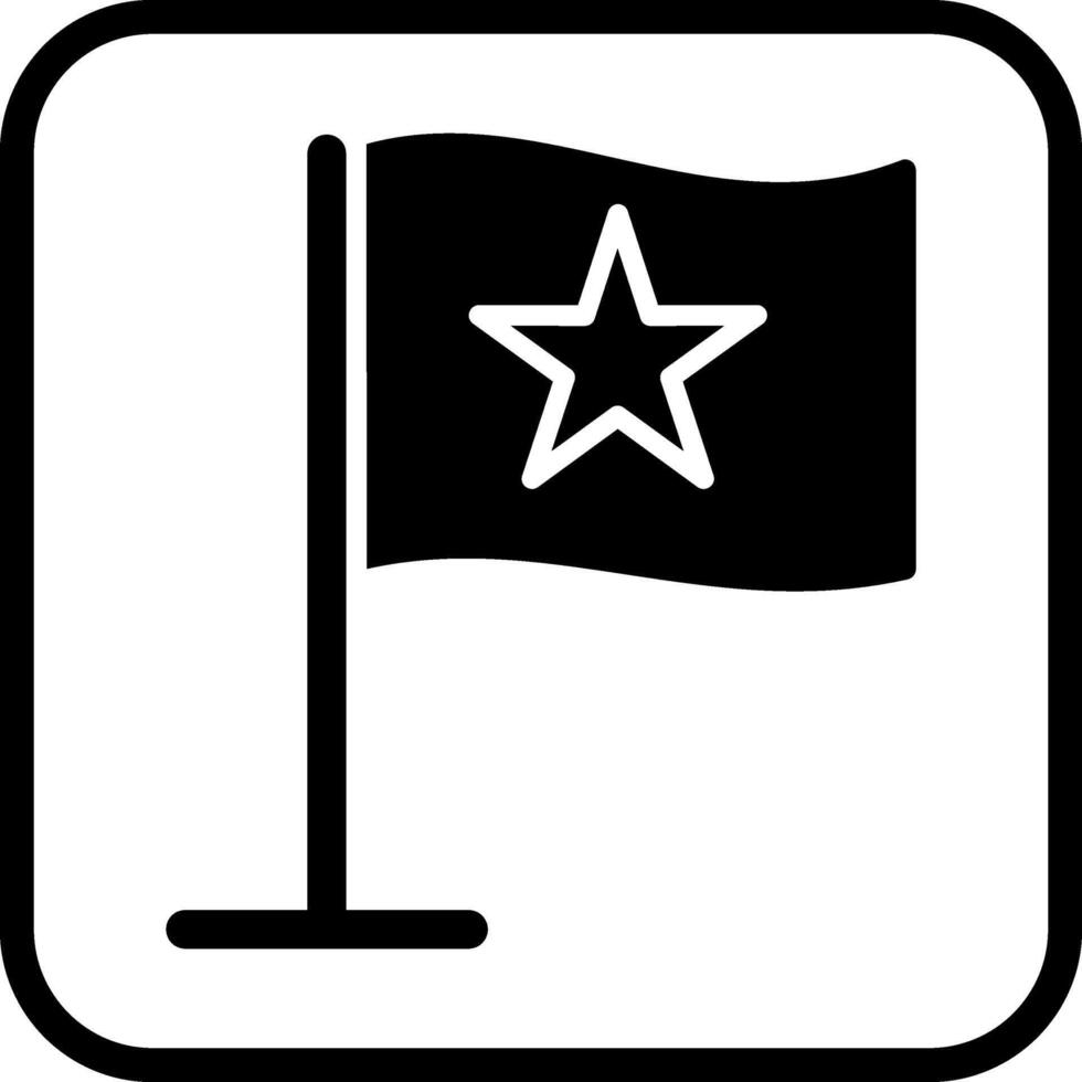 icono de vector de bandera