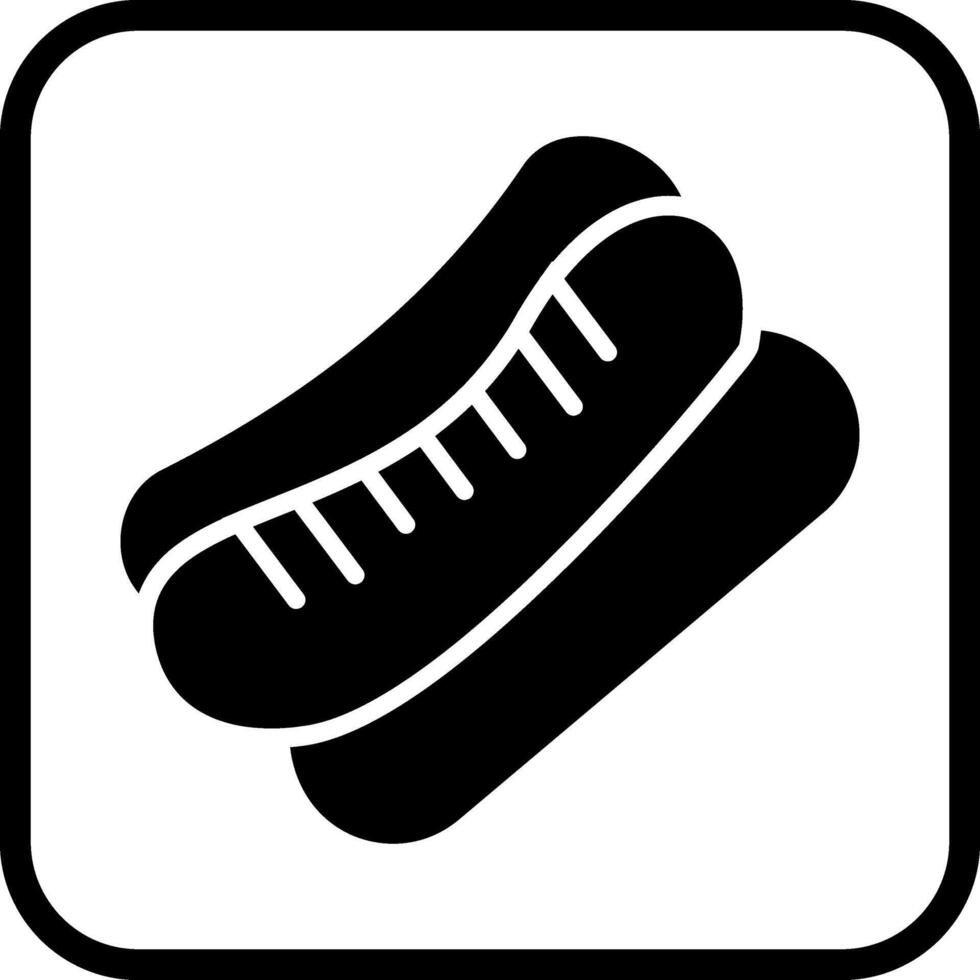 Hot Dog Vector Icon