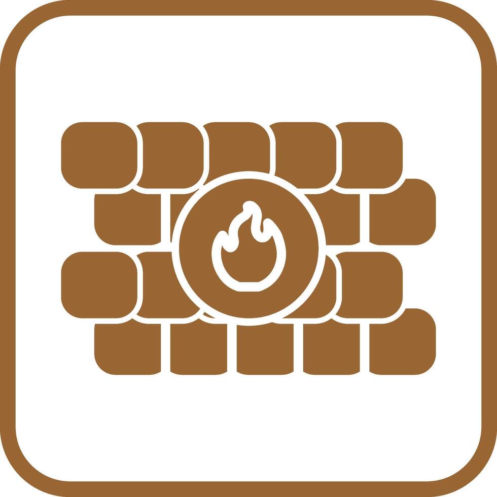 FireWall Vector Icon