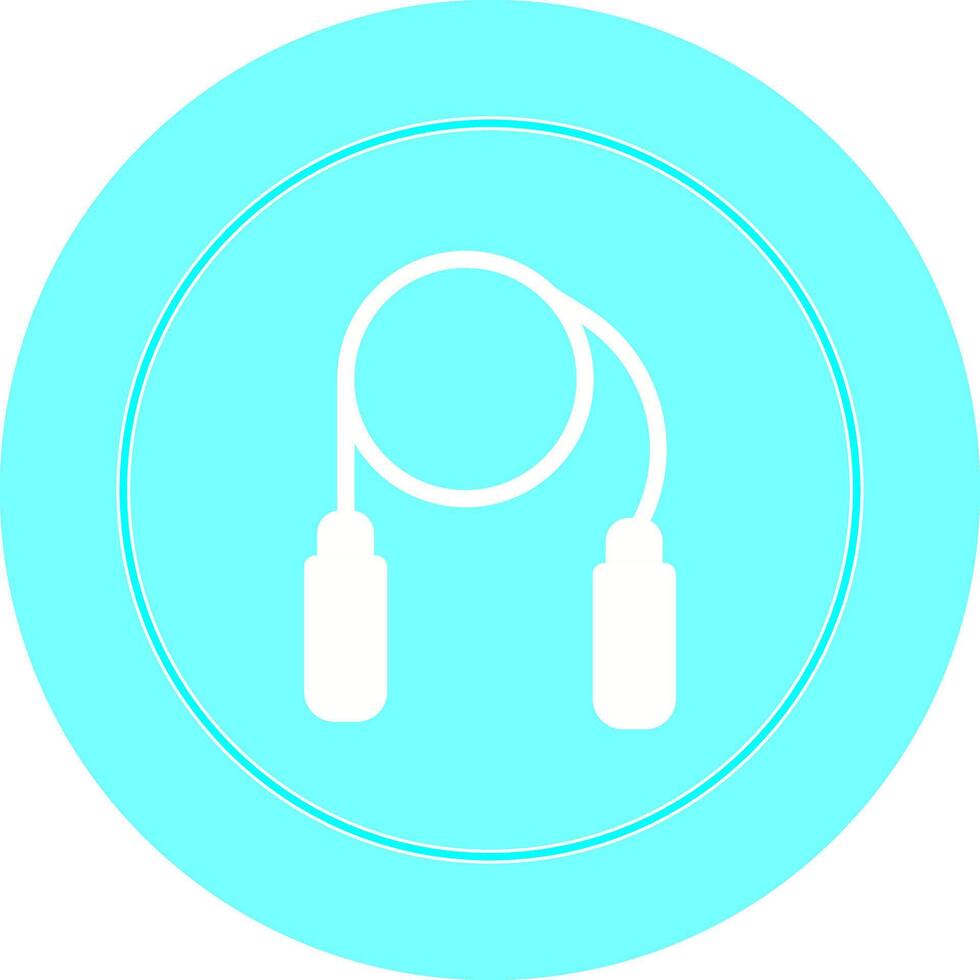 Jumping Rope Vector Icon