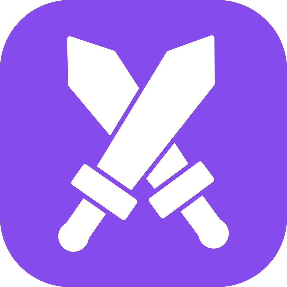 Two Swords Vector Icon