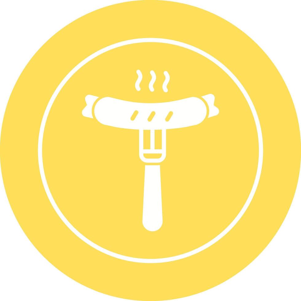 Sausage Vector Icon