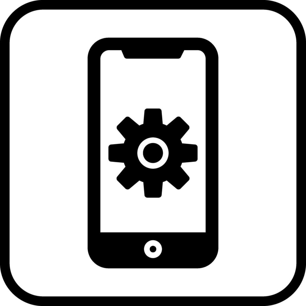 Mobile App Developing Vector Icon