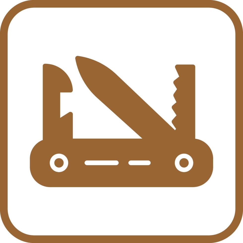 Swiss Army Knife Vector Icon