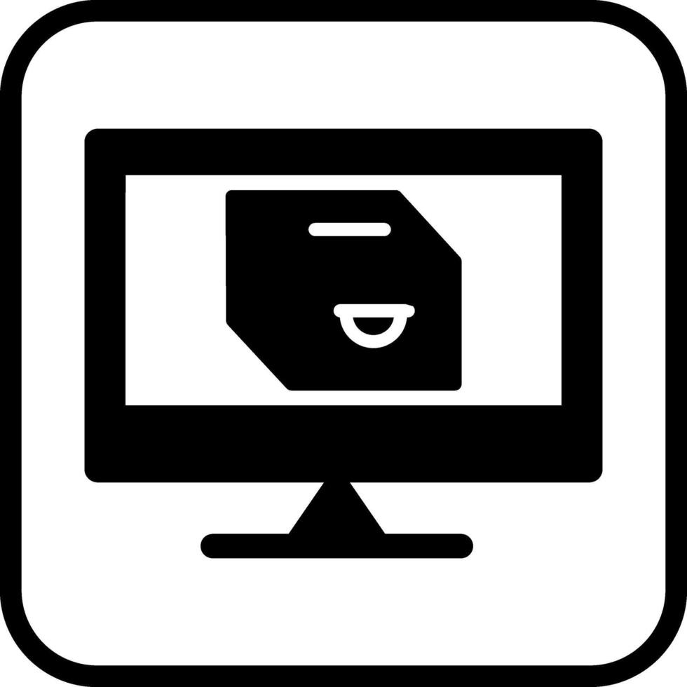 Online Vote Vector Icon