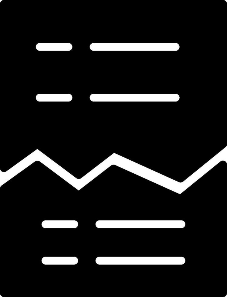 Corrupted List Vector Icon