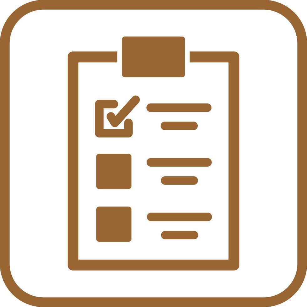 To Do List Vector Icon