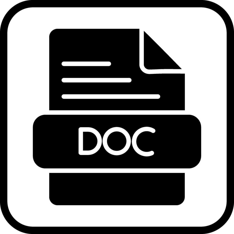 icono de vector de documento