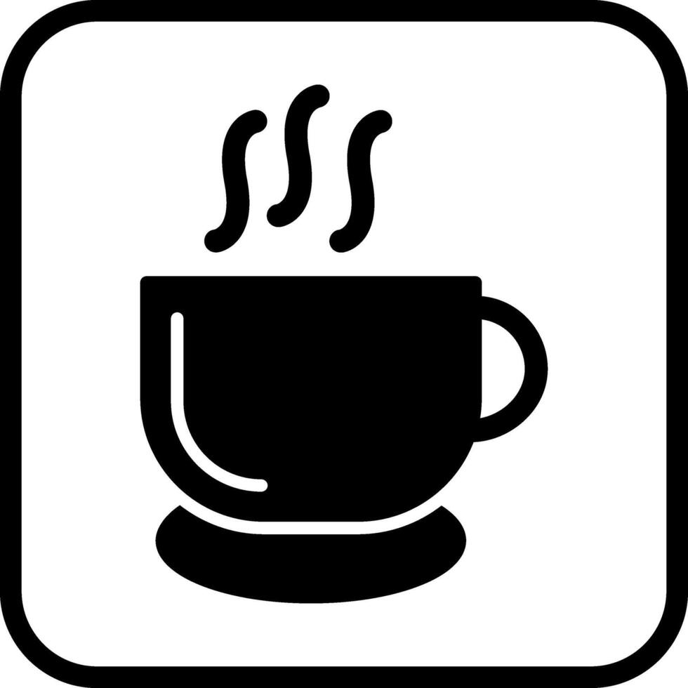 Hot Coffee Vector Icon