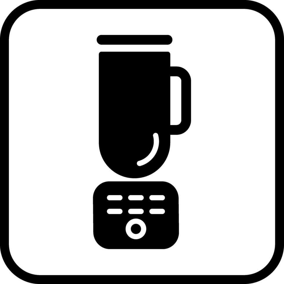 icono de vector de licuadora de café