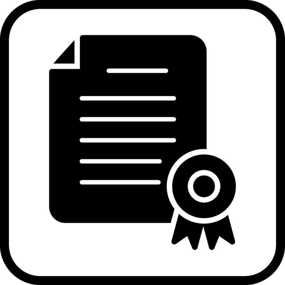 Diploma Vector Icon