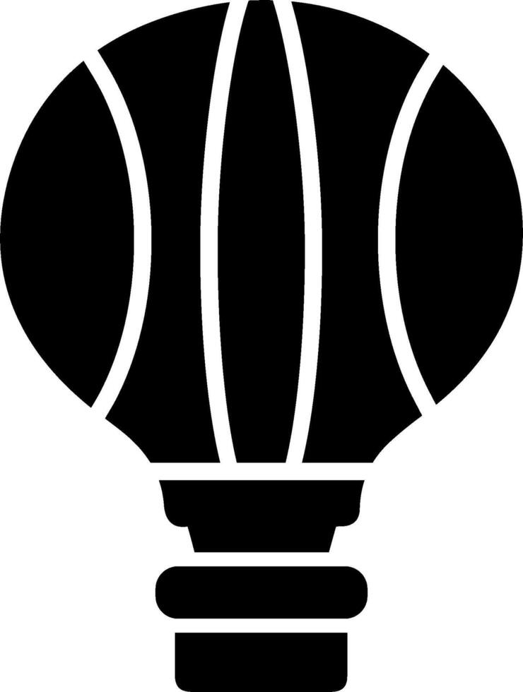 Hot Air Balloon Vector Icon