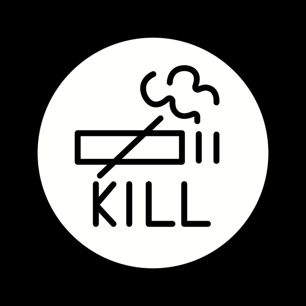 Smoking Kills Vector Icon