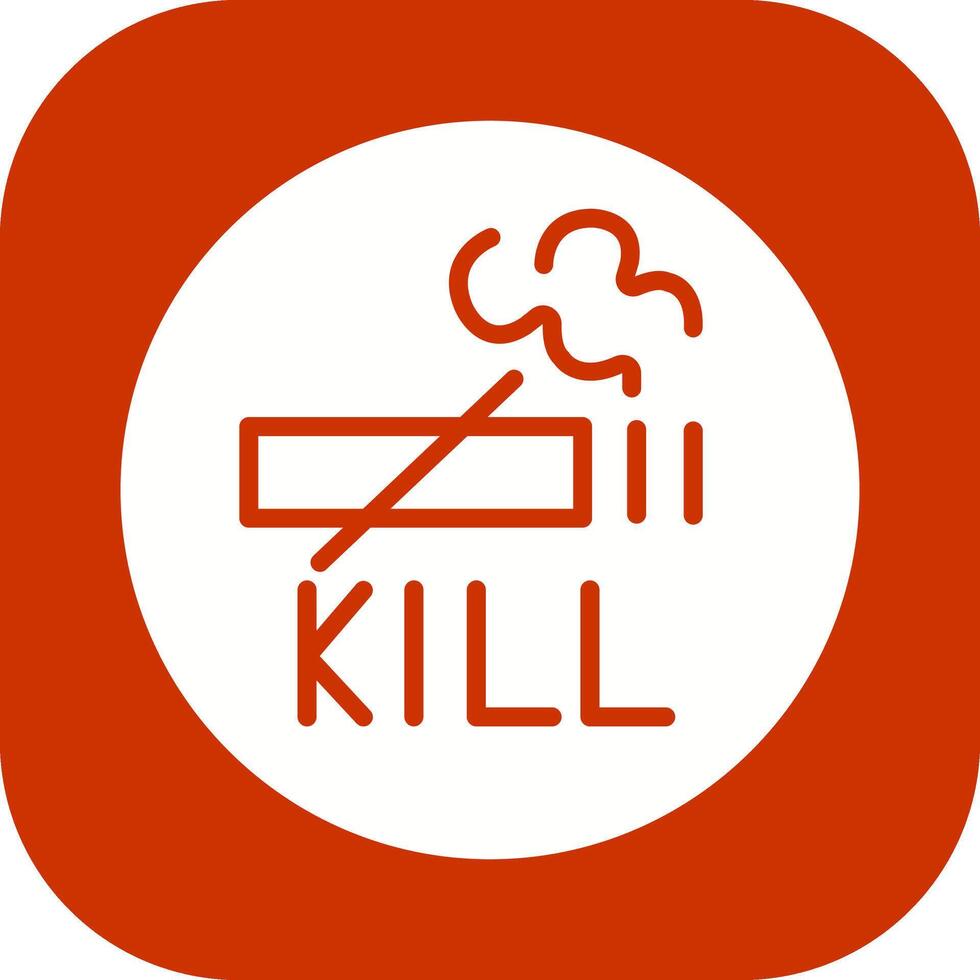 Smoking Kills Vector Icon