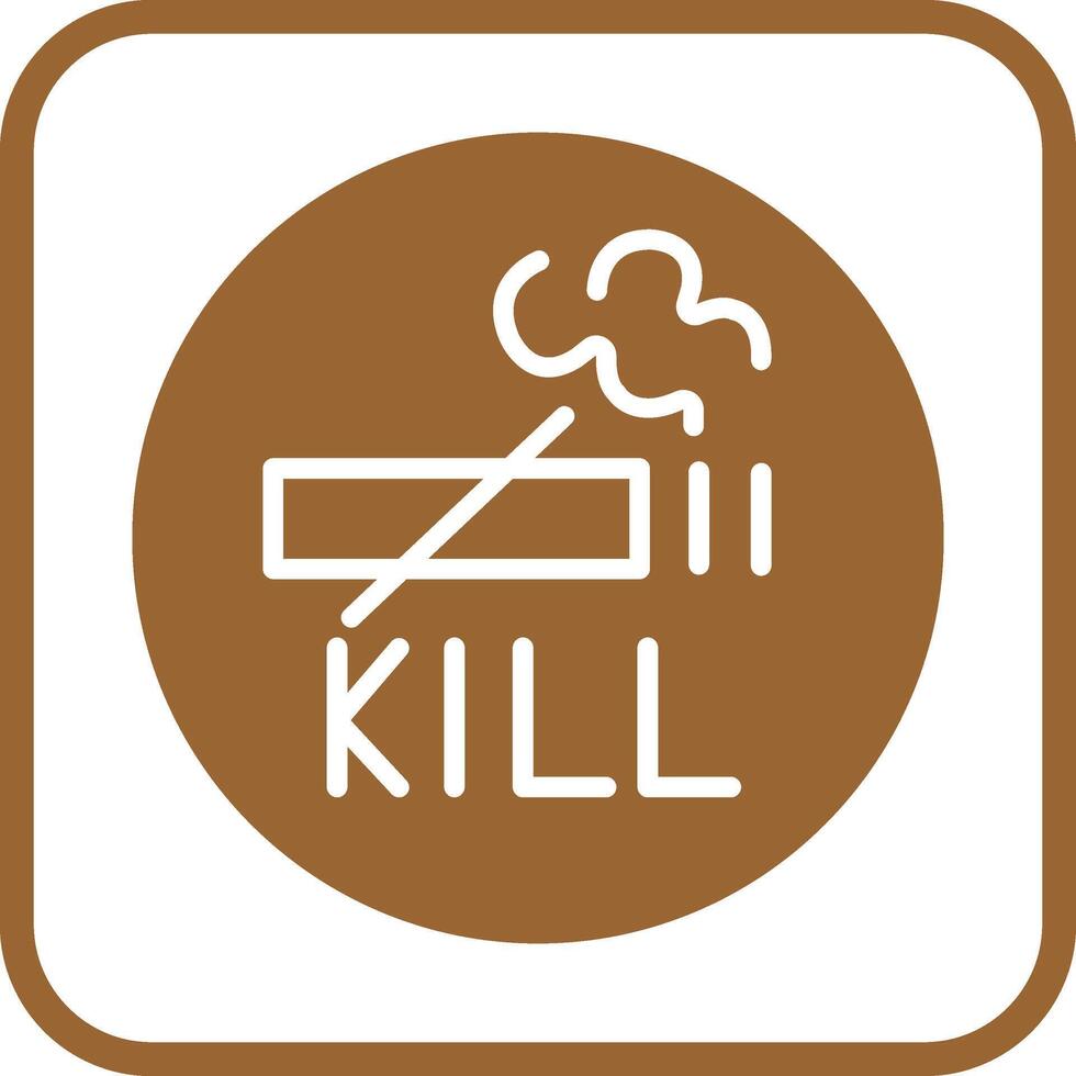 Smoking Kills Vector Icon