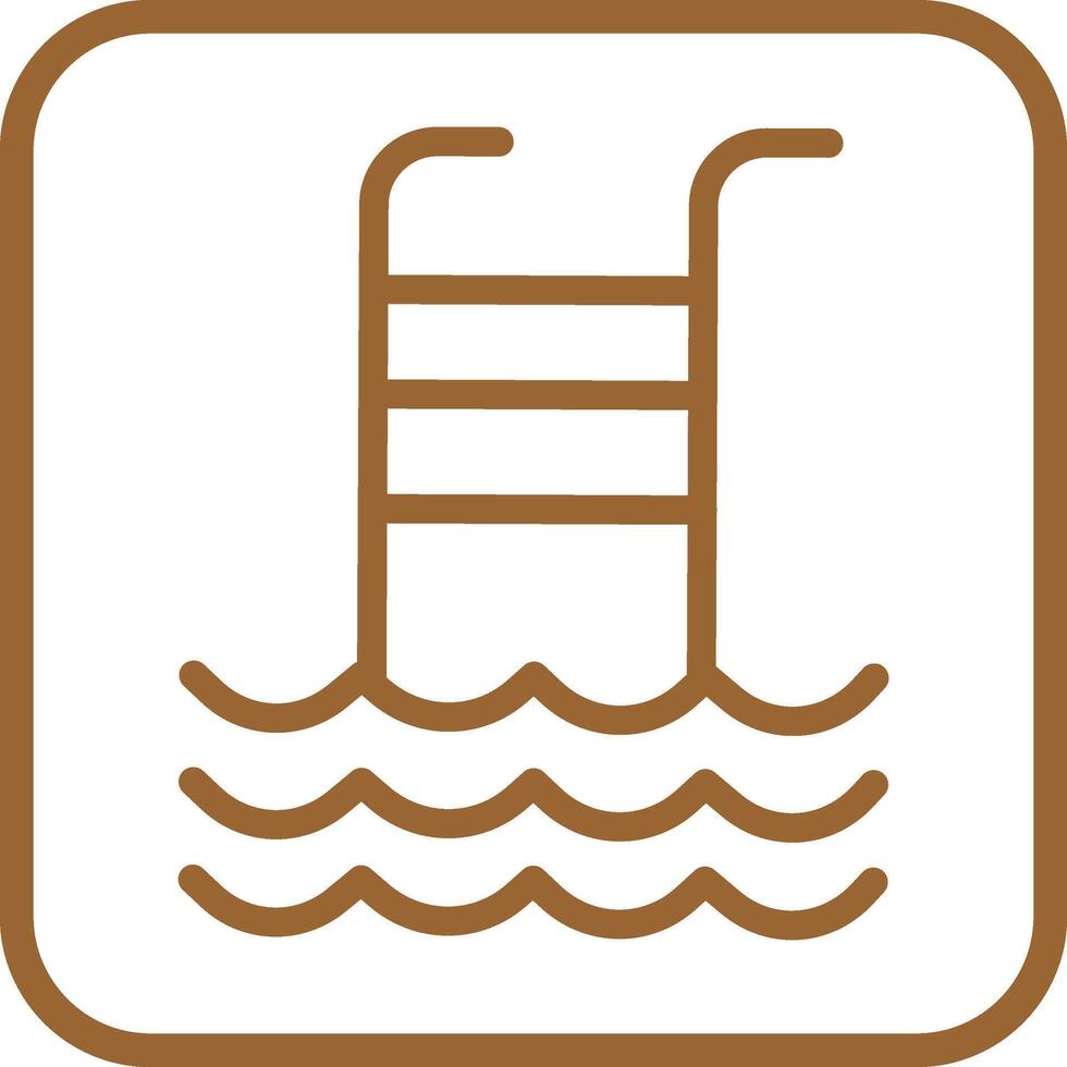 Swimming Pool Vector Icon