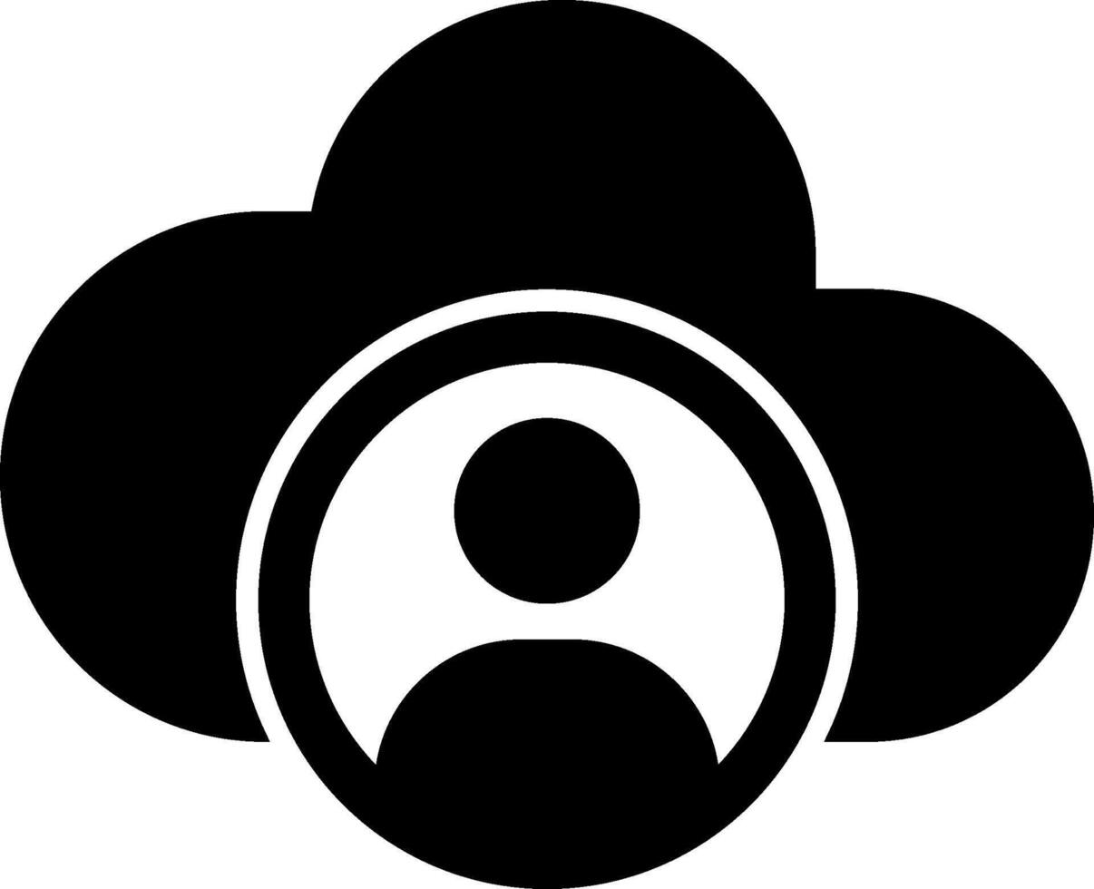 icono de vector de avatar