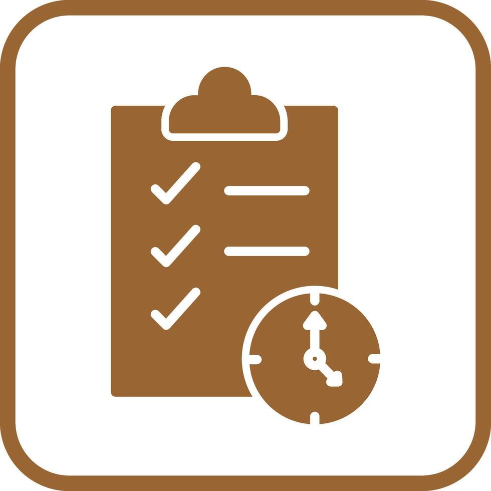 Time Management Vector Icon