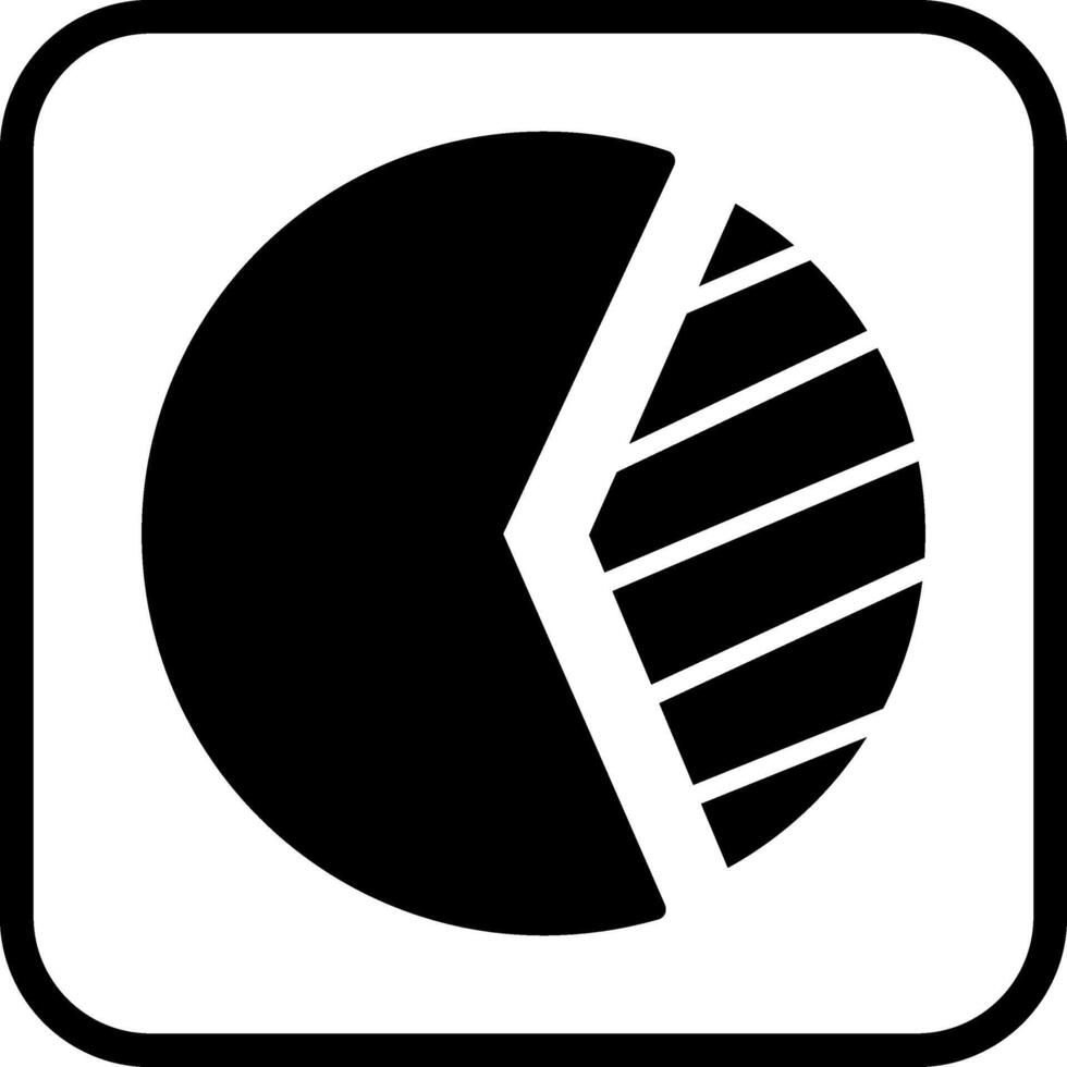 Pie Chart Vector Icon