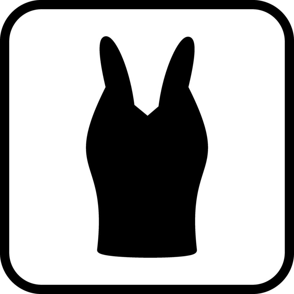 Ladies Vest Vector Icon