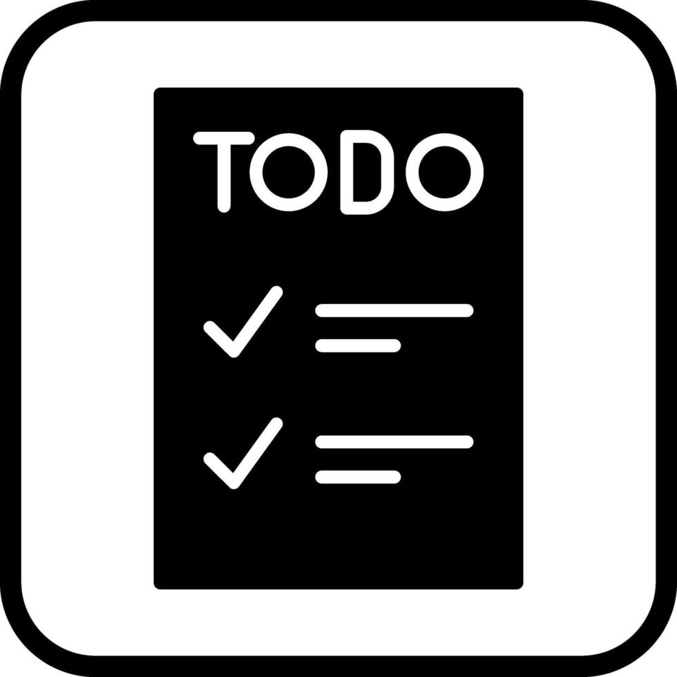 To do List Vector Icon