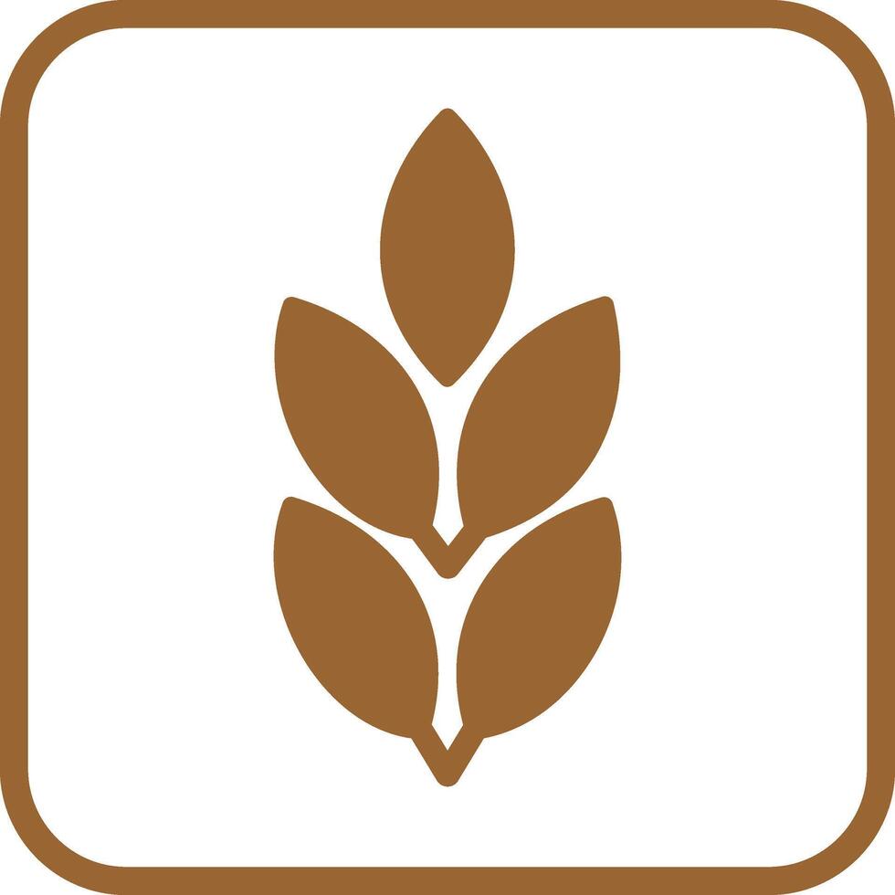 Wheat Vector Icon