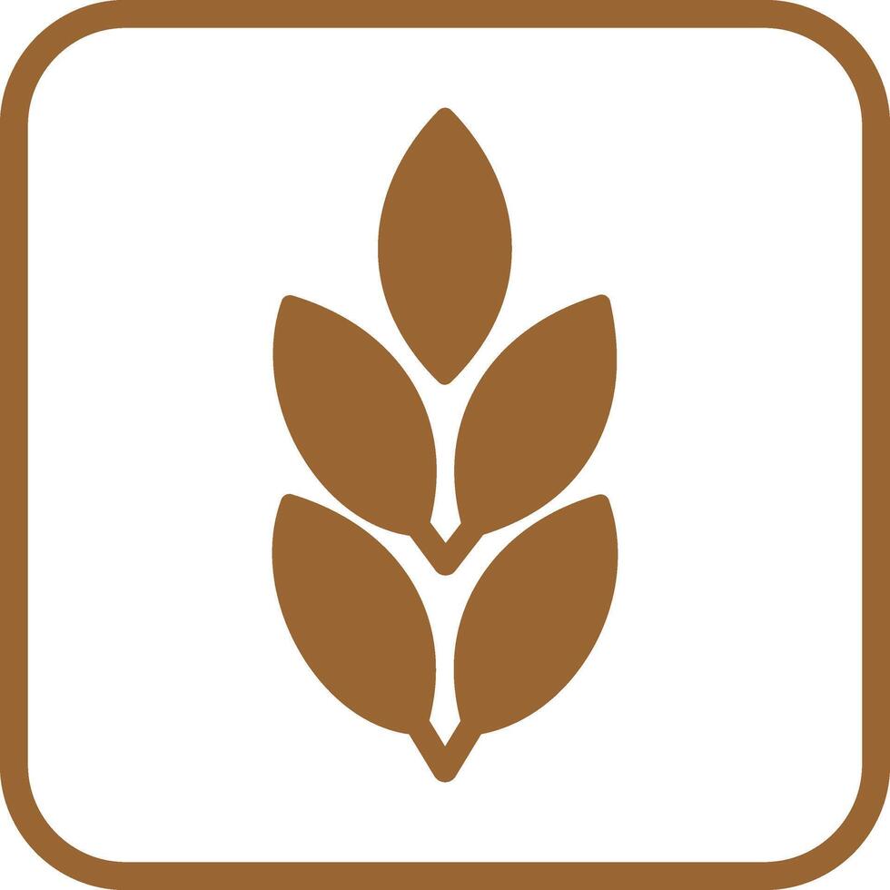 Wheat Vector Icon