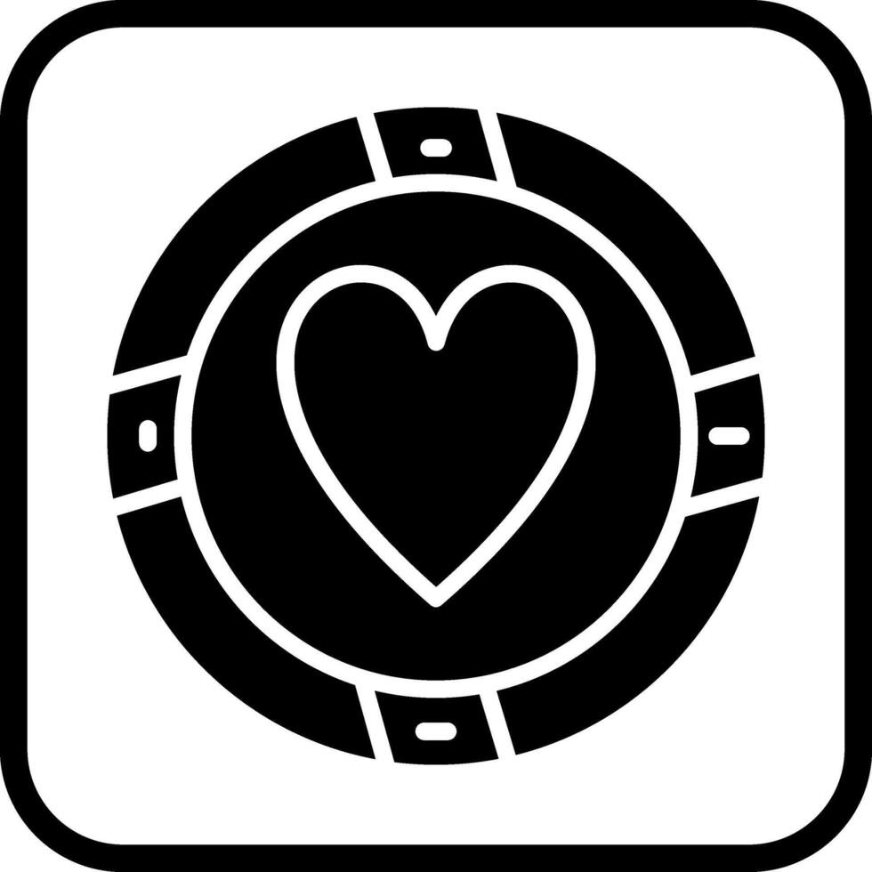 icono de vector de fichas de casino