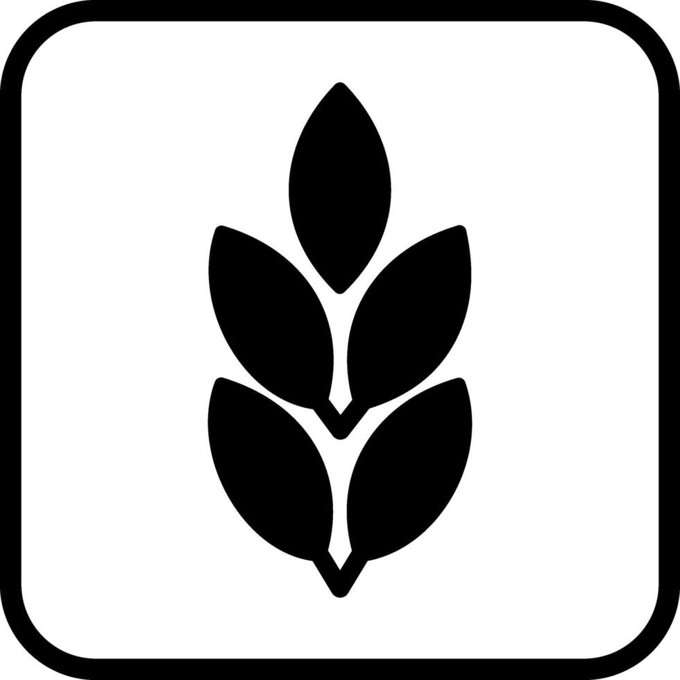 Wheat Vector Icon