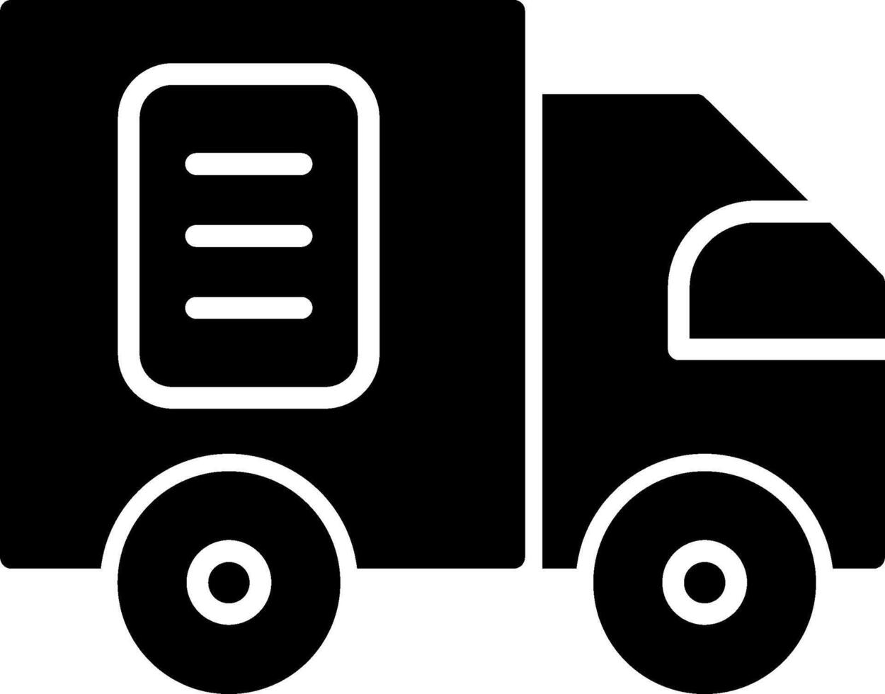 Delivery List Vector Icon