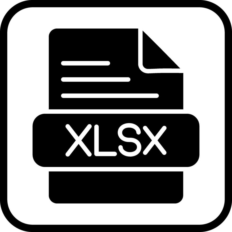 icono de vector xlsx