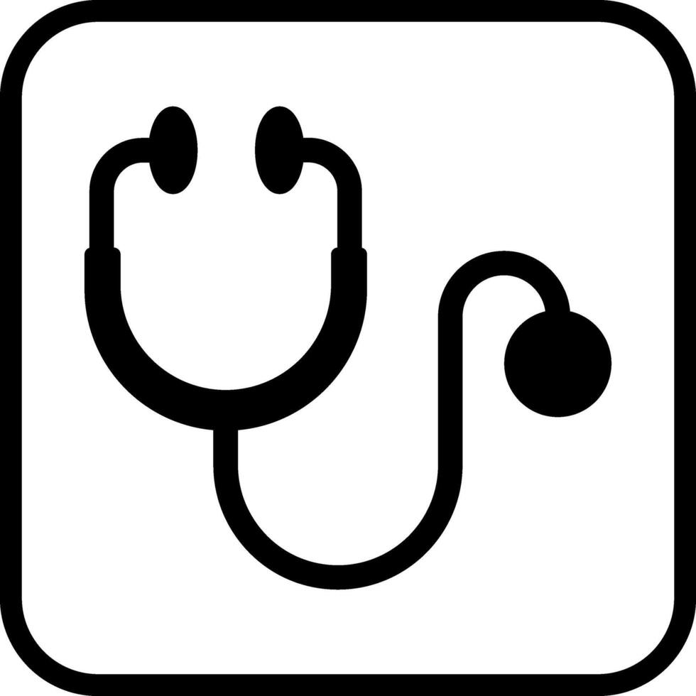 Phonendoscope Vector Icon